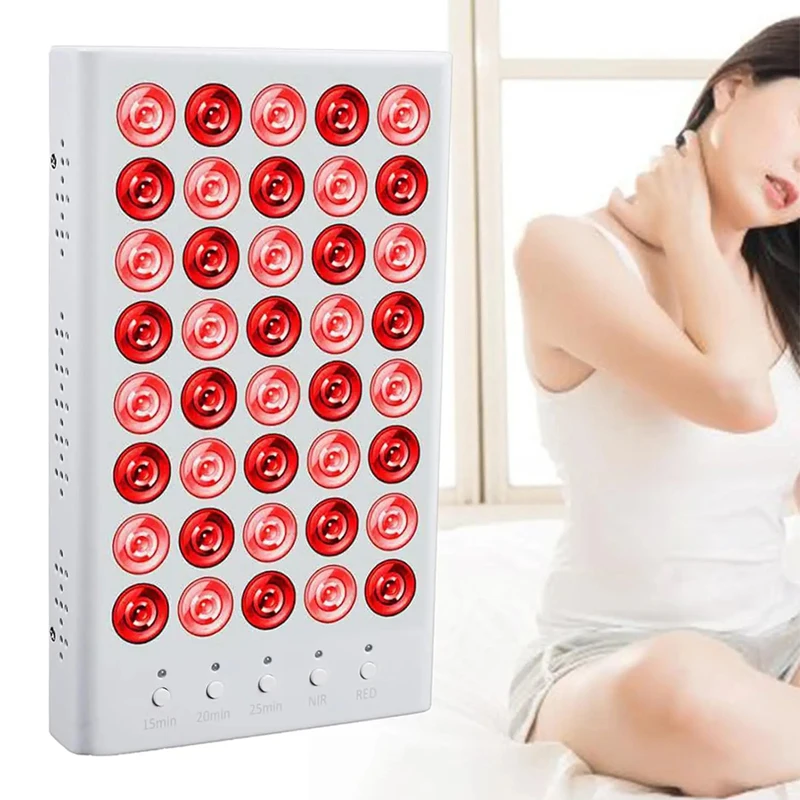 40 LEDs Dual Chip Red Light Therapy Panel 660nm 850nm