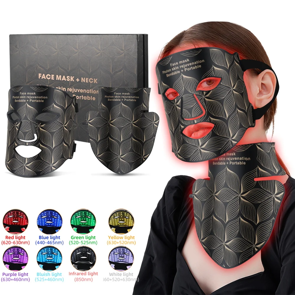 LED Facial mask - neck mask