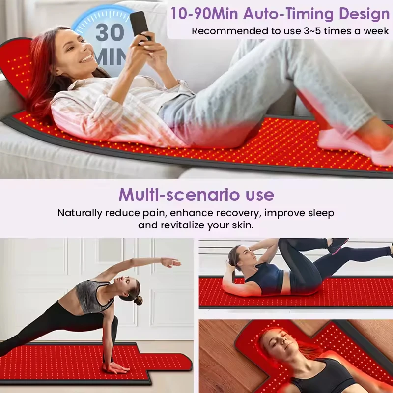 Ways to use redlight therapy mats