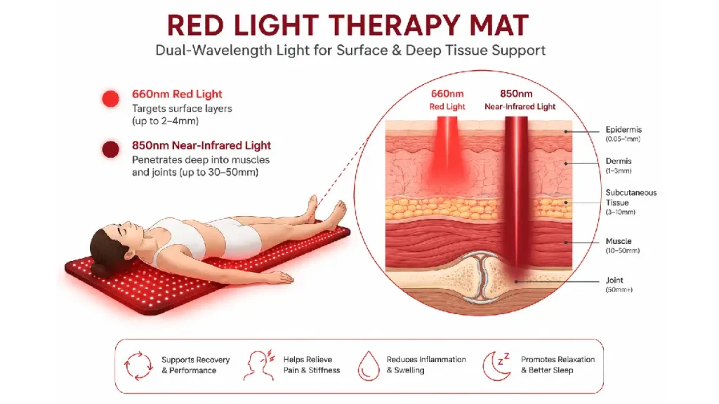full body red light therapy how it works mat photobiomodulation