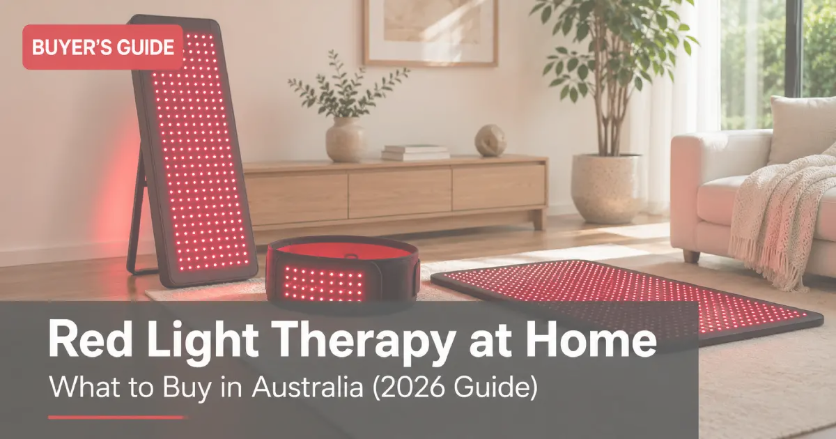 red light therapy at home Australia buying guide 2026