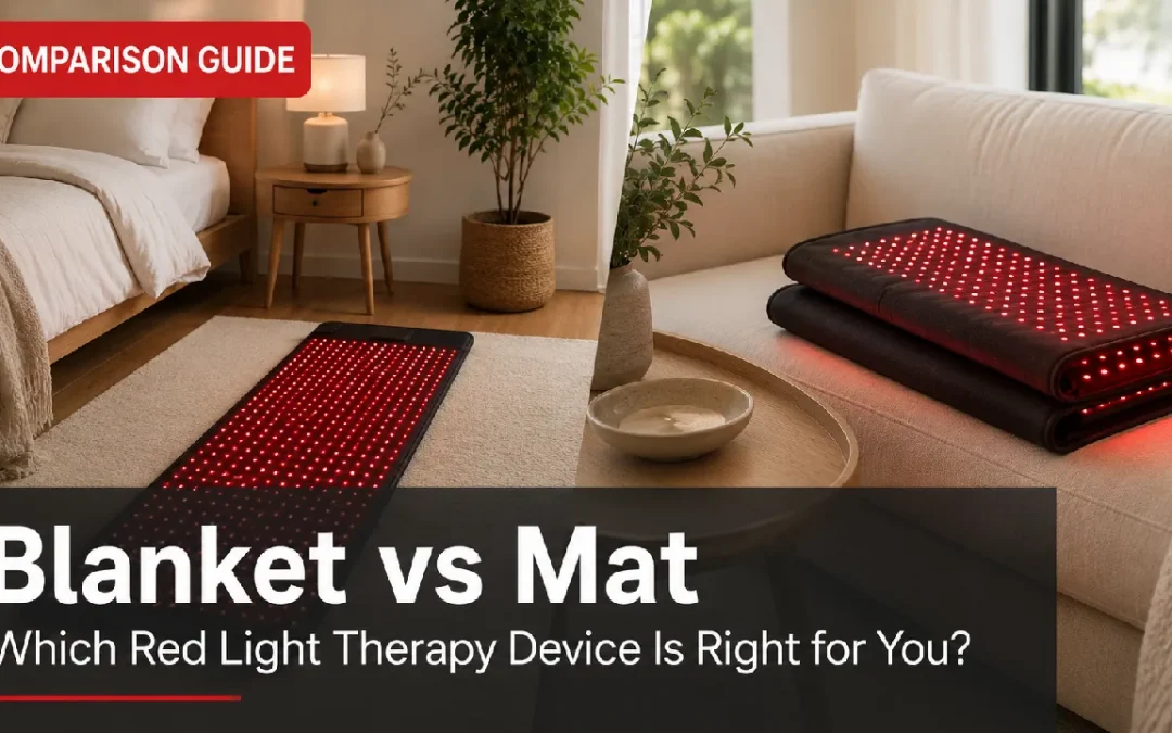 Red Light Therapy Blanket vs Mat: Which Is Better for You?