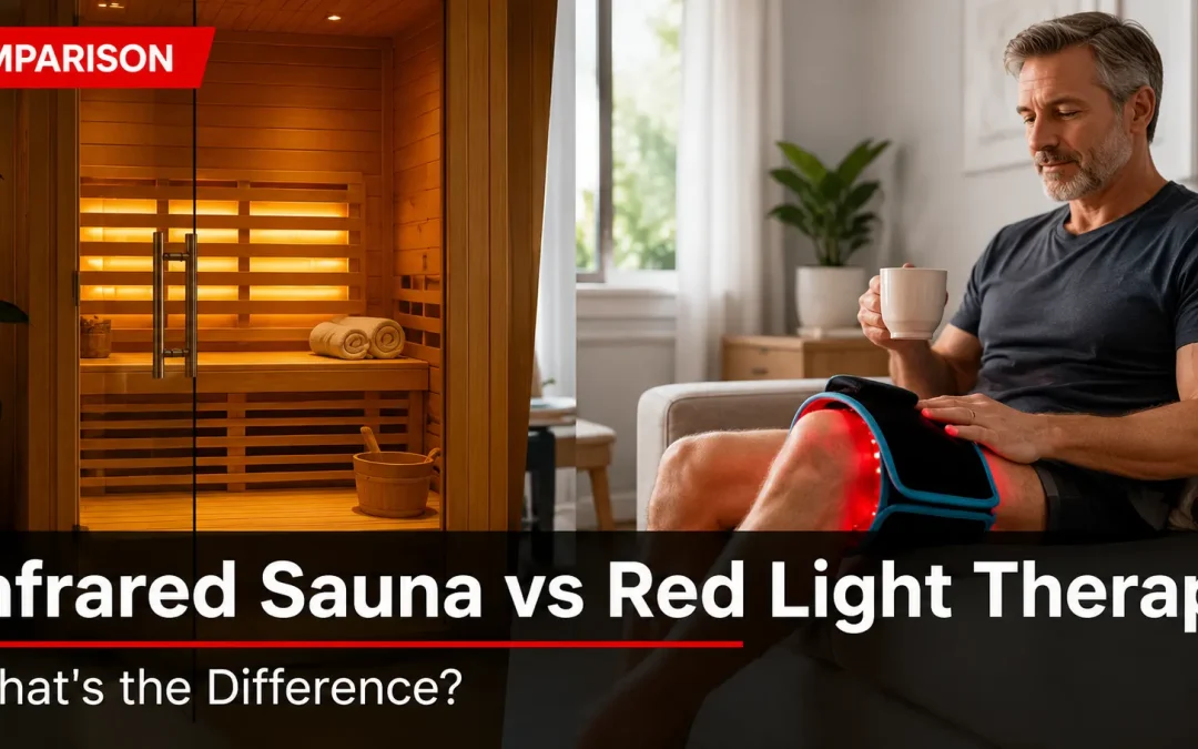 Infrared Sauna vs Red Light Therapy: What’s the Difference?