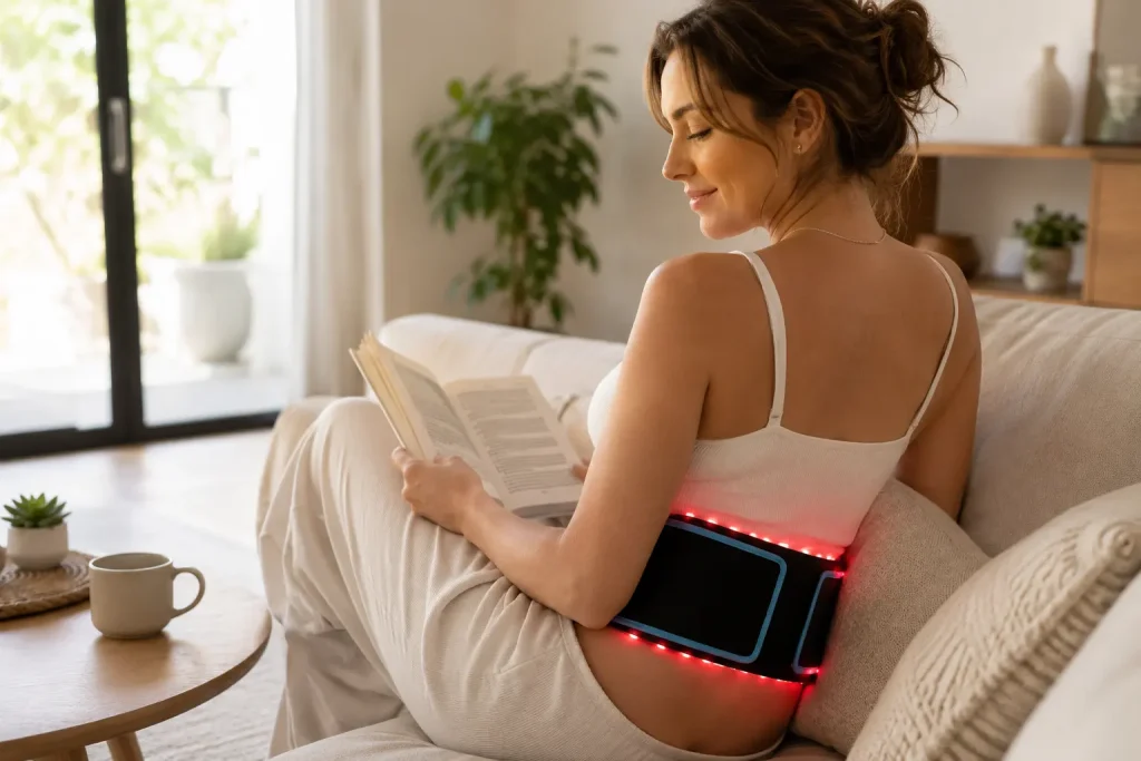 red light therapy at home session how to use beginner