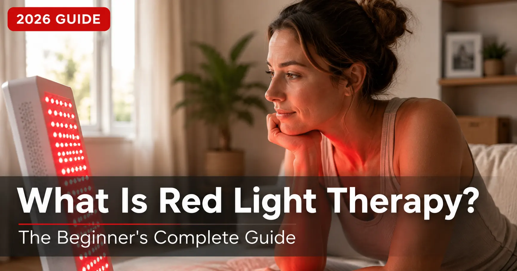what is red light therapy beginners complete guide 2026