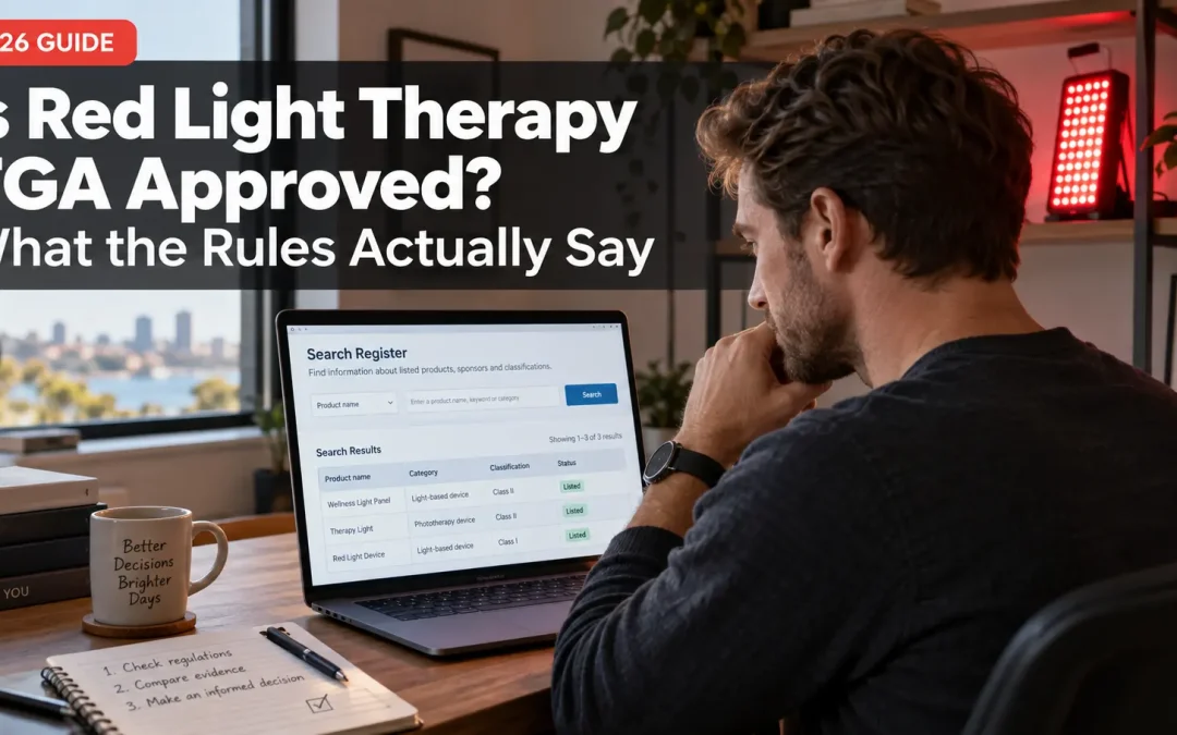 Is Red Light Therapy TGA Approved in Australia? What the Rules Actually Say
