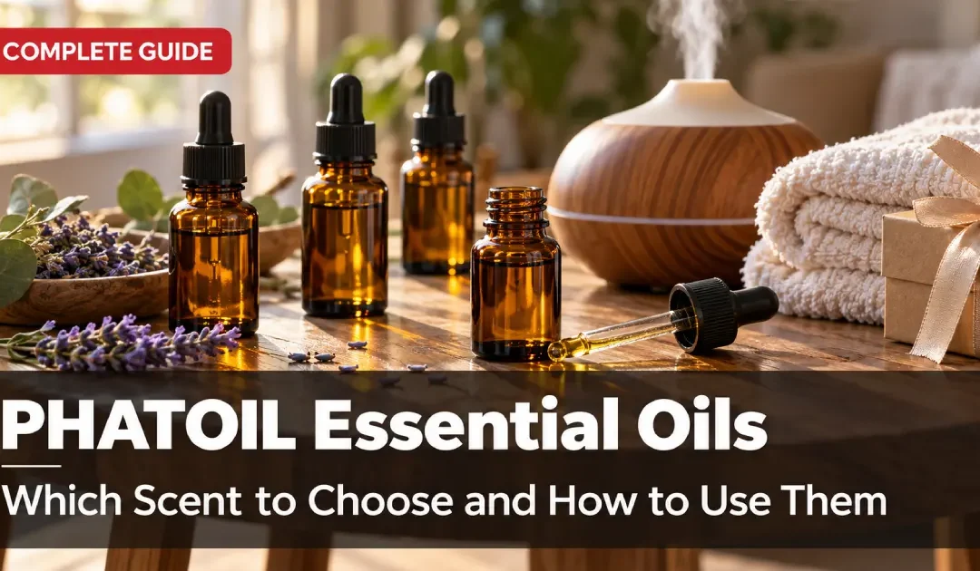 PHATOIL Essential Oils: Which Scent to Choose and How to Use Them
