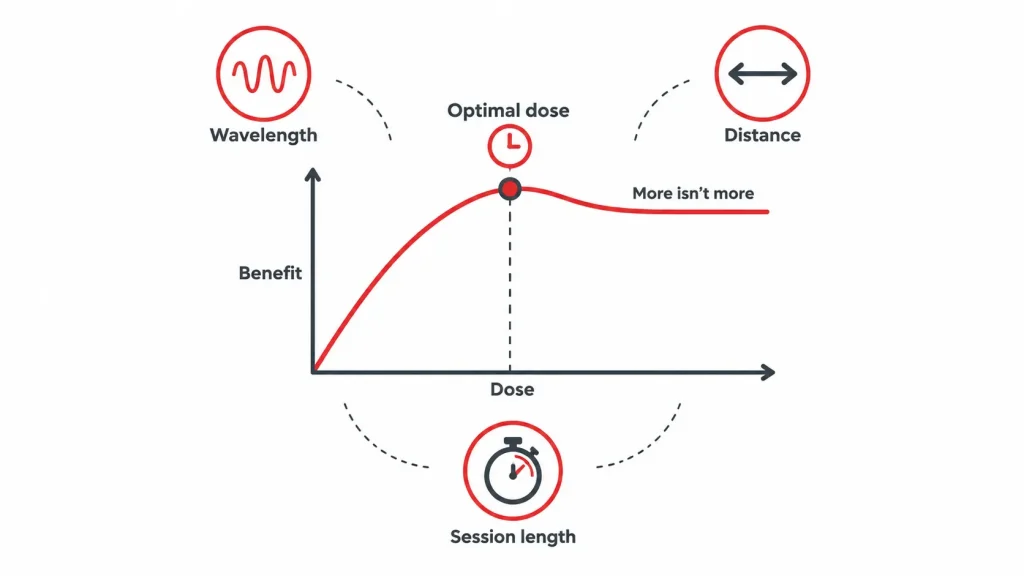red light therapy why more sessions are not automatically better
