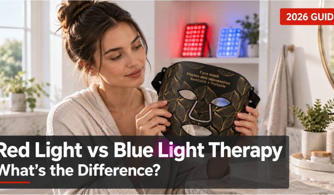 Red Light Therapy vs Blue Light Therapy: What’s the Difference?
